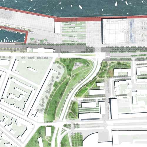 FINALIST at the second stage of Rostock’s Harbour public space design competition